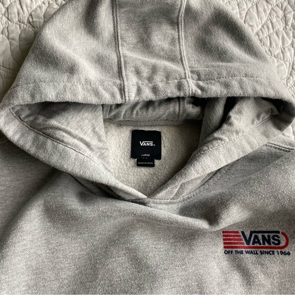 Vans Grey Sweatshirt [Youth] - Picture 4 of 5
